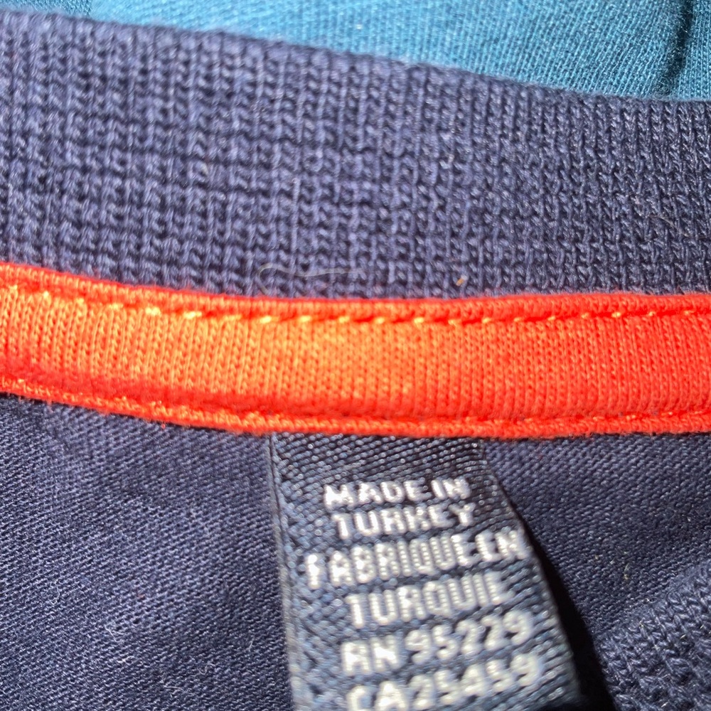 Ted Baker London Bevvy Navy Multicolor Stripe Tee - Picture 5 of 7